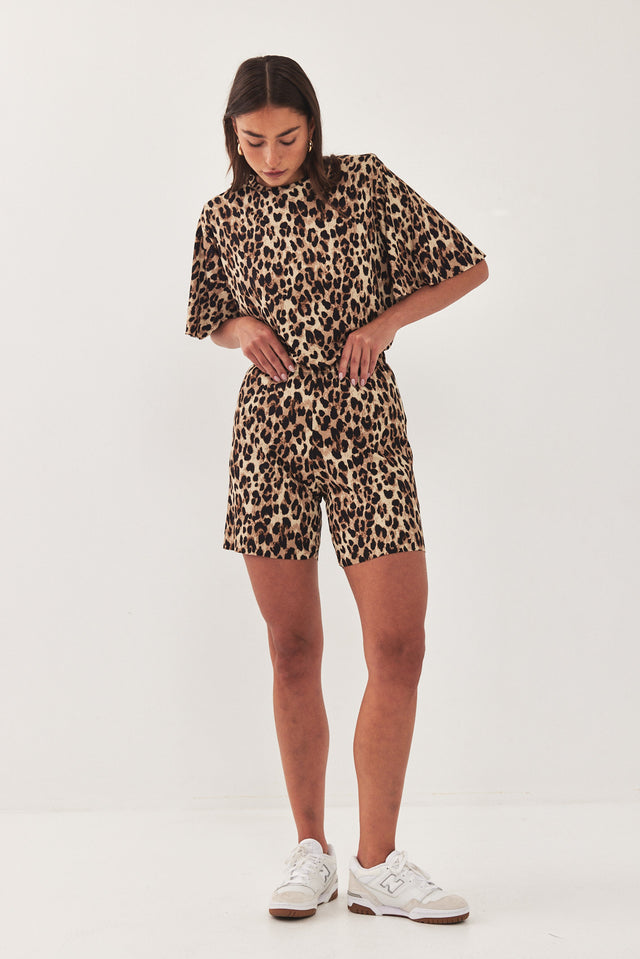 מכנסי ריב ספיריט ברמודה מנומרים