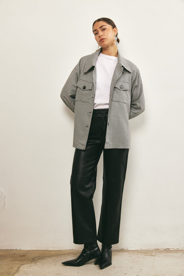 מכנסי דמוי עור סאלי