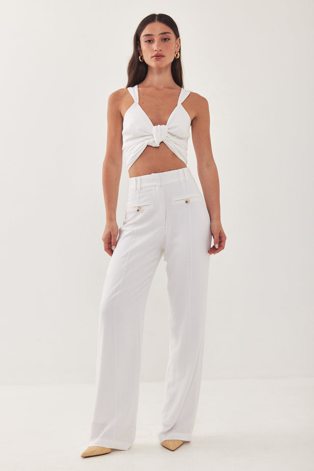 גופיית מעטפת HOLIDAY לבנה