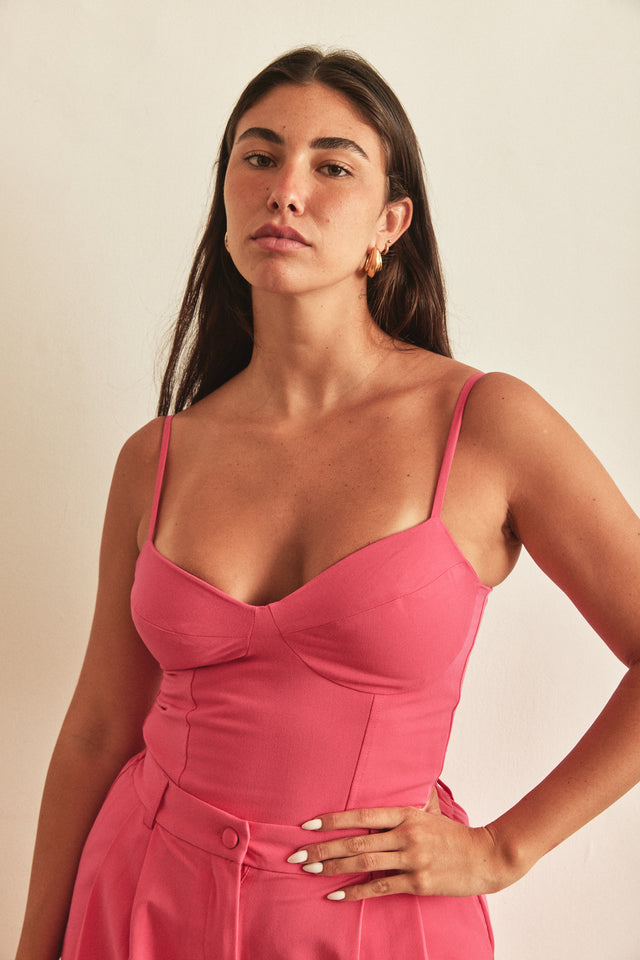 מחוך רטרו ורוד