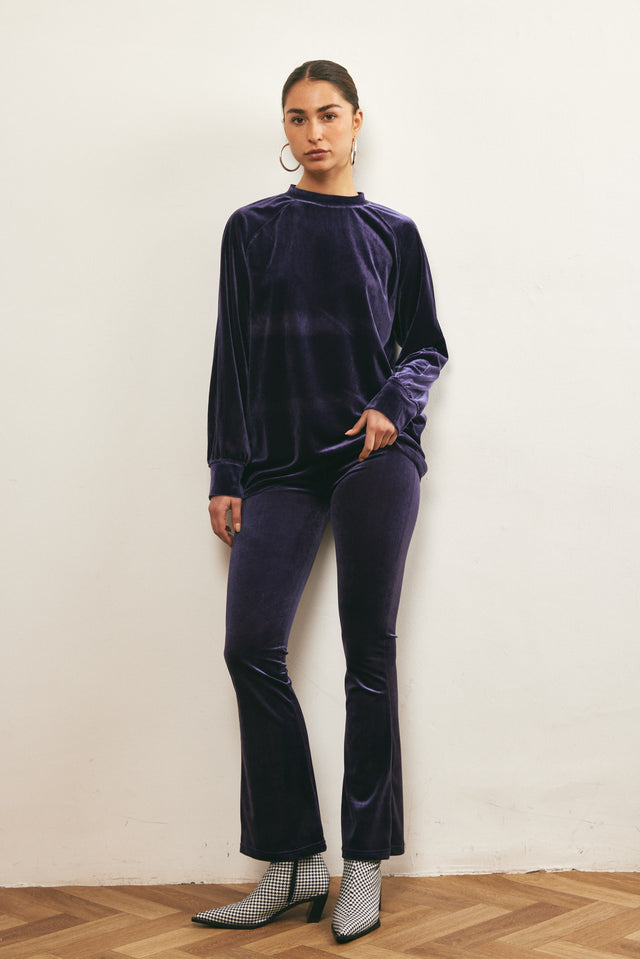 מכנסי קטיפה ויטני כחול