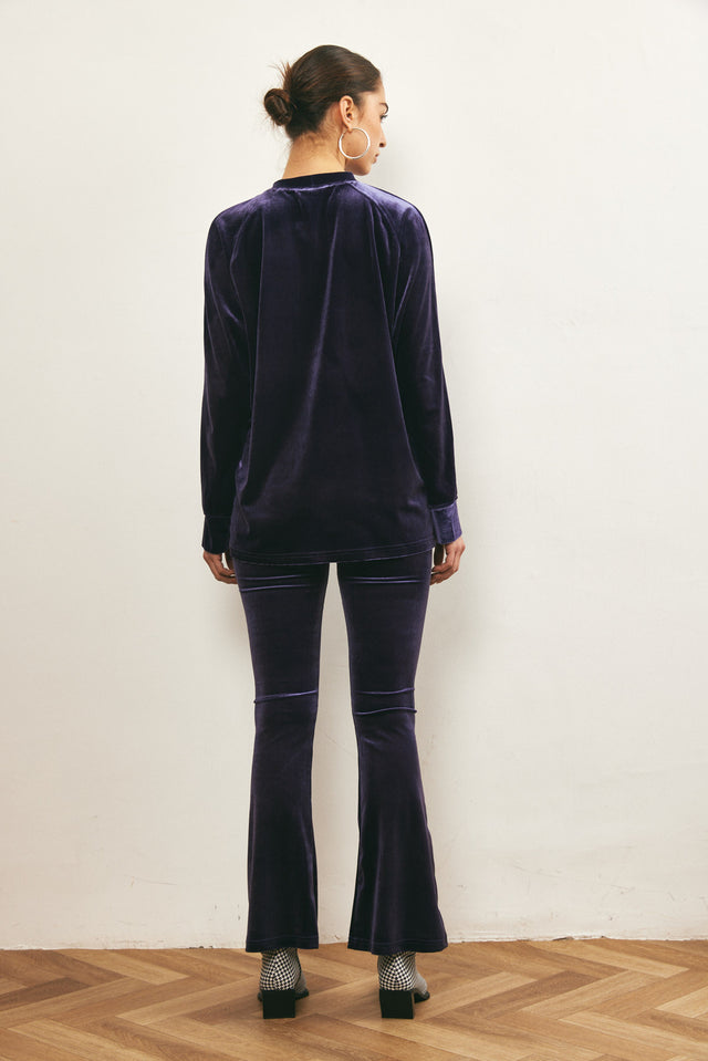 מכנסי קטיפה ויטני כחול