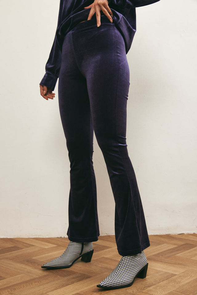 מכנסי קטיפה ויטני כחול