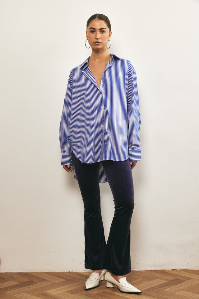 מכנסי קטיפה ויטני כחול