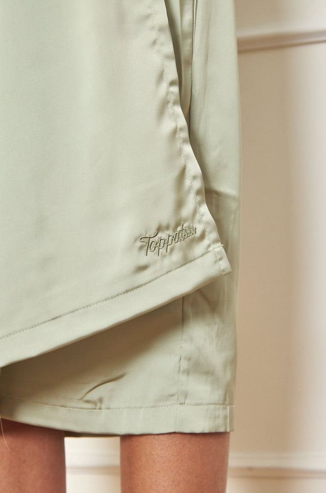 חצאית מעטפת מיאגי מידי מנטה