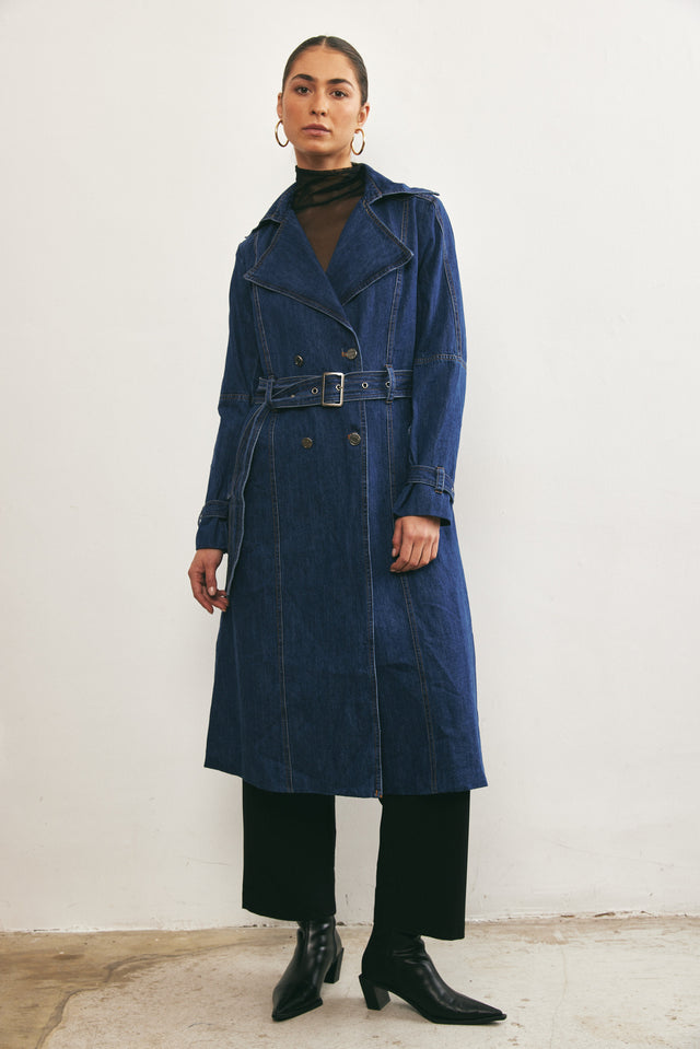 ז'קט טרנץ' ג'ינס