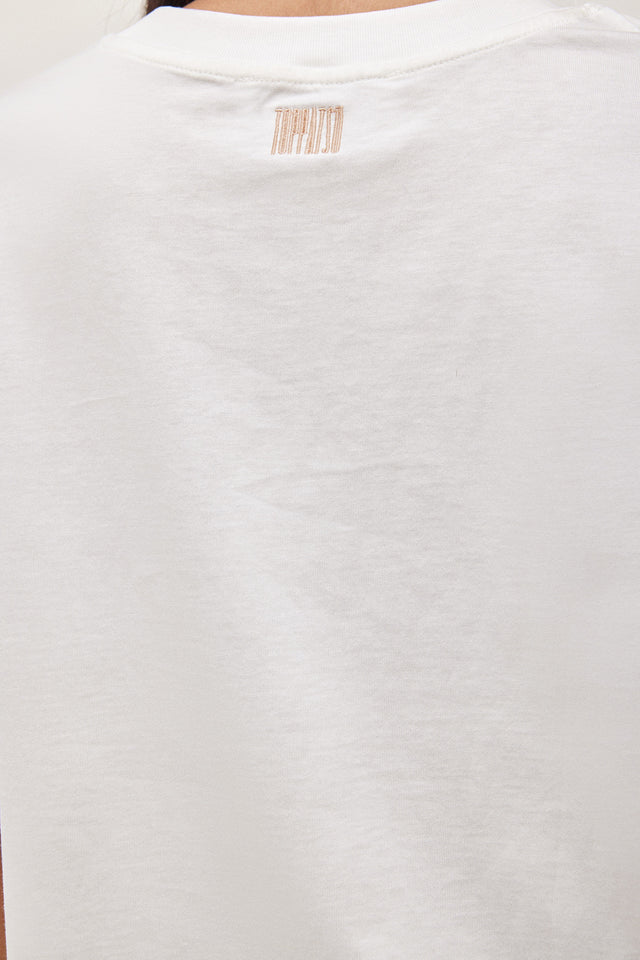 חולצת בלרינה T לבנה