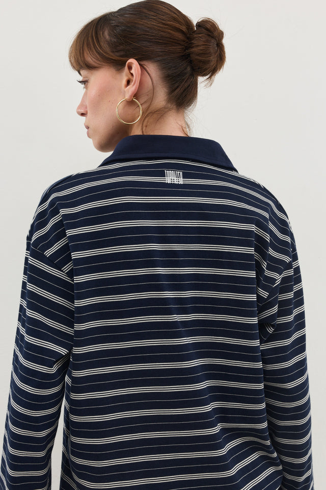 חולצת וונט ספייסי פסים נייבי