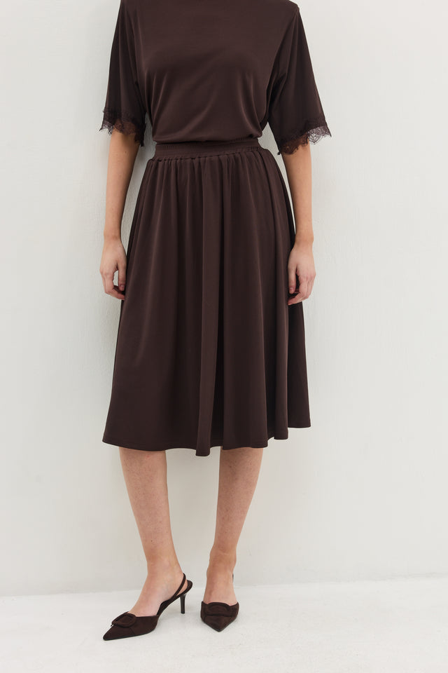 חצאית ספיריט ריב מידי חומה