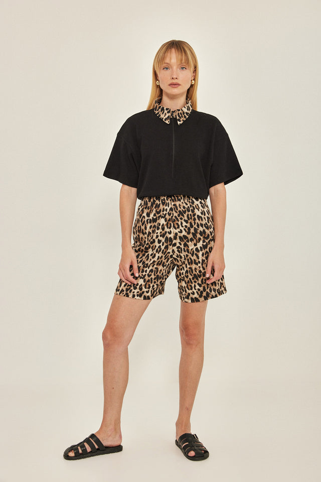 מכנסי ריב ספיריט ברמודה מנומרים