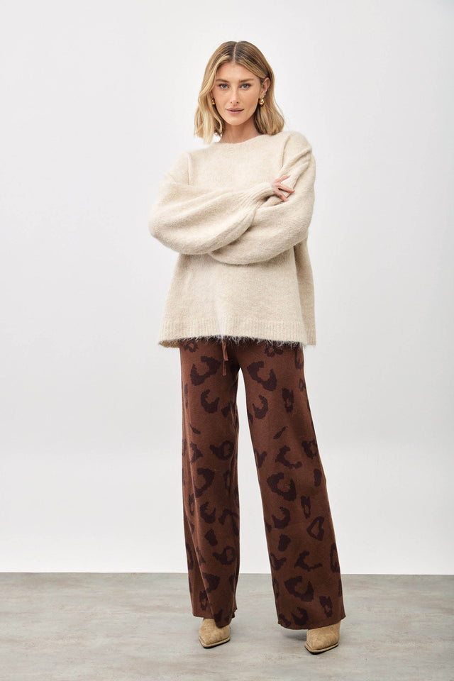 סוודר פרזנט פלאפי שמנת