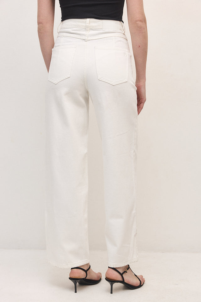 מכנסי ג'ינס ברנדי לבן