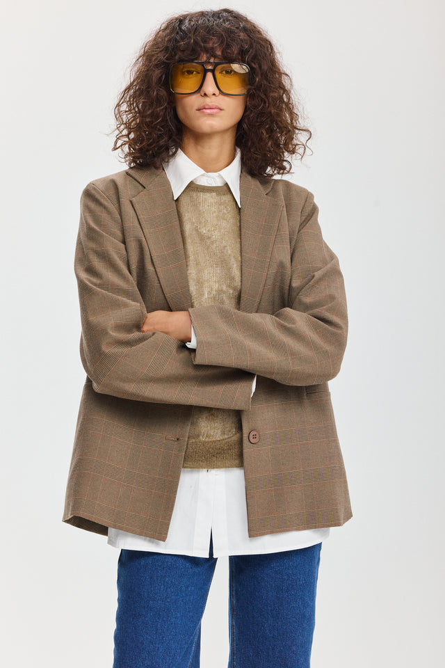 חולצת LEAGUE סריג דק זית