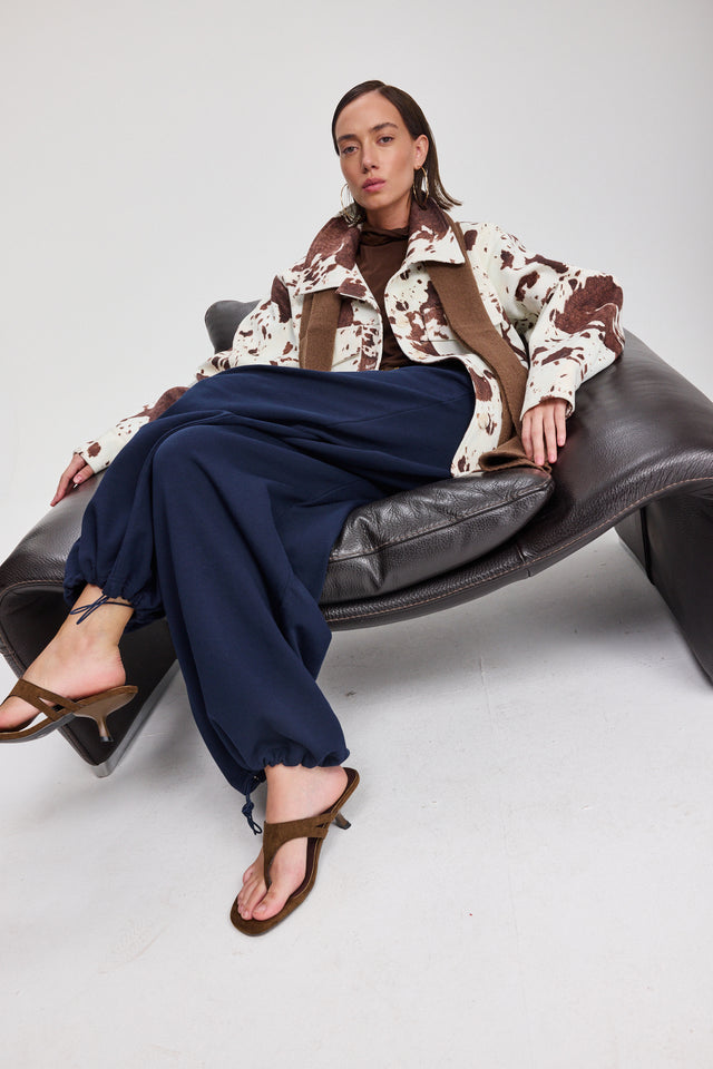 ז'קט מארבל בומבר זמש COW