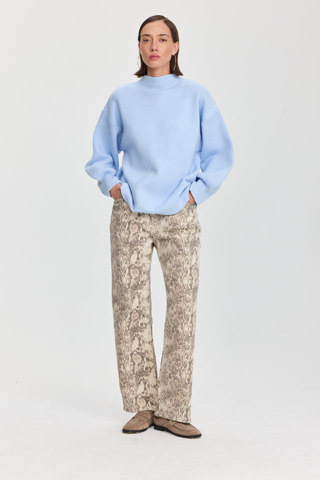 סוודר פרזנט תכלת