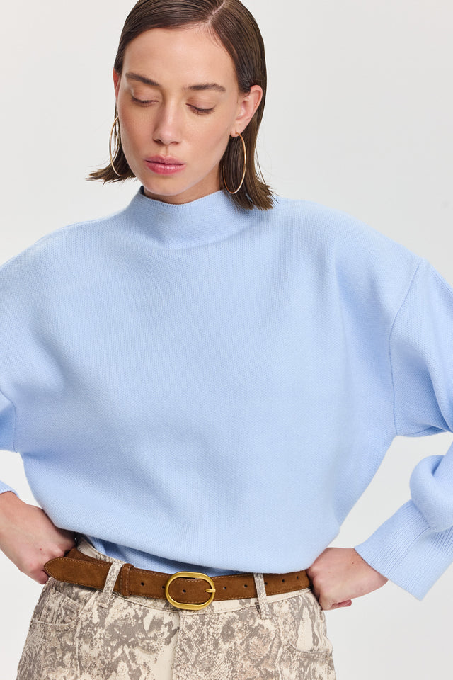 סוודר פרזנט תכלת