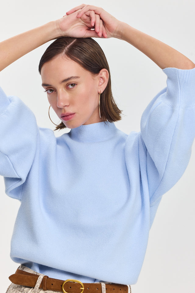 סוודר פרזנט תכלת