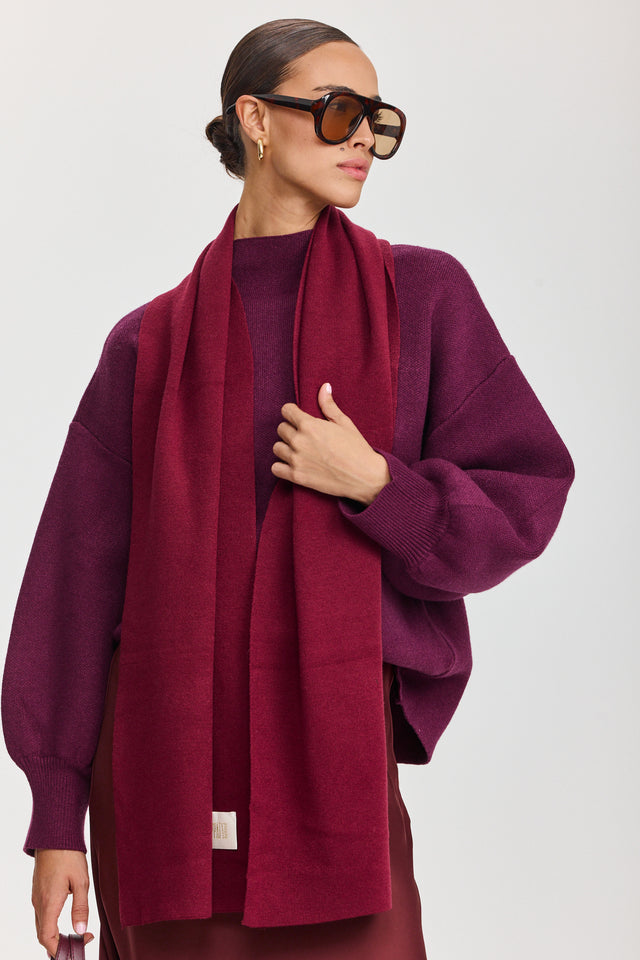 סוודר פרזנט דובדבן