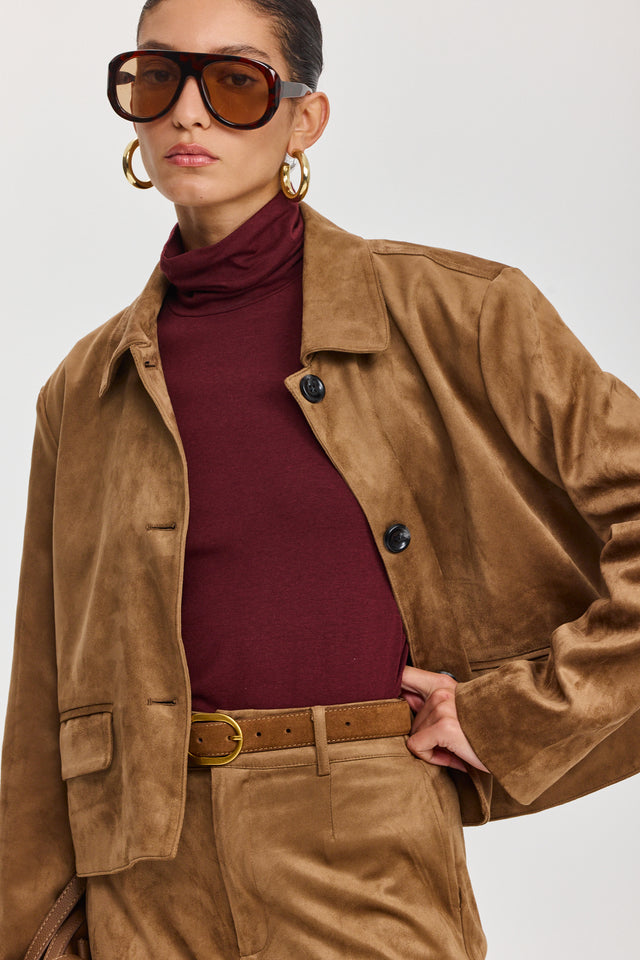 חולצת מיסו גולף בורגנדי