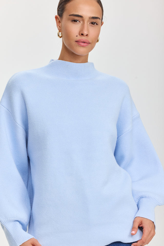 סוודר פרזנט תכלת