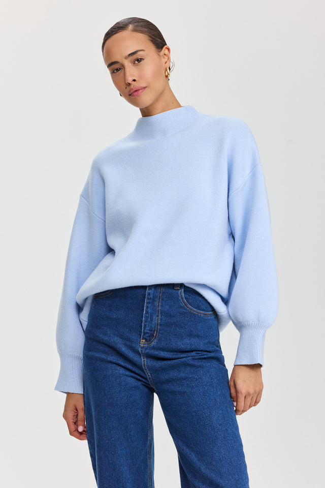 סוודר פרזנט תכלת