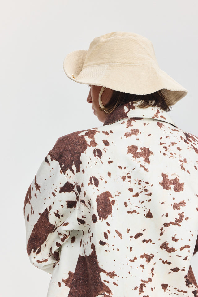 כובע באקט טופאצו קורדרוי אבן