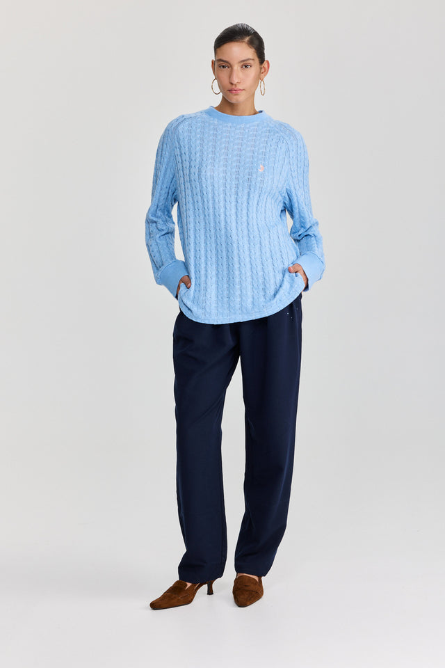 סריג ספייסי LEAGUE תכלת