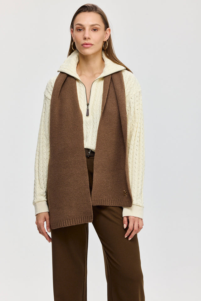 סריג קמומיל זיפר צמות חמאה שמנת