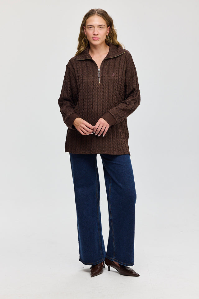 סריג קמומיל זיפר צמות חום