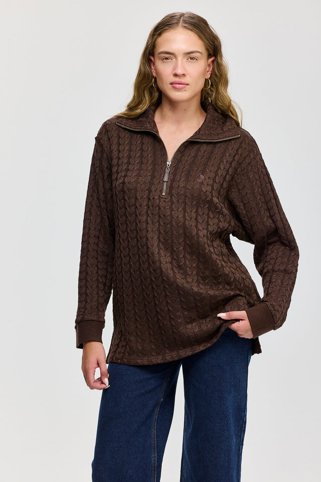 סריג קמומיל זיפר צמות חום