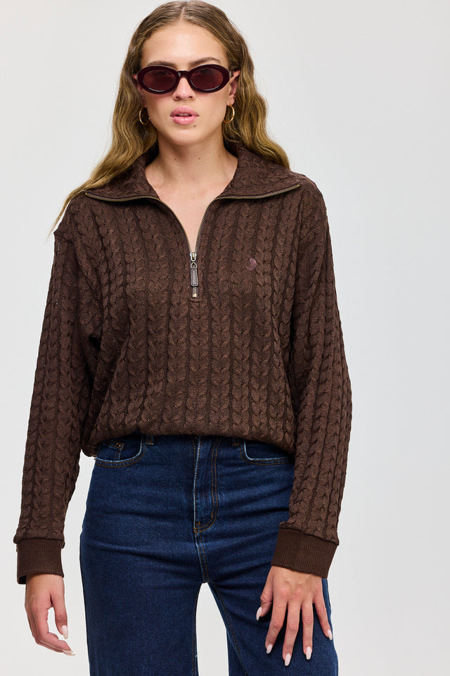 סריג קמומיל זיפר צמות חום