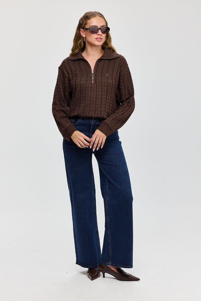 סריג קמומיל זיפר צמות חום