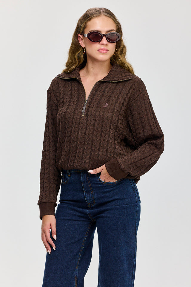 סריג קמומיל זיפר צמות חום