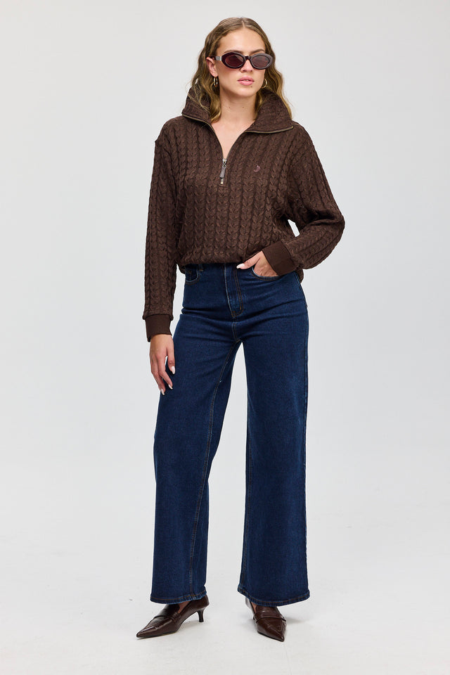 סריג קמומיל זיפר צמות חום