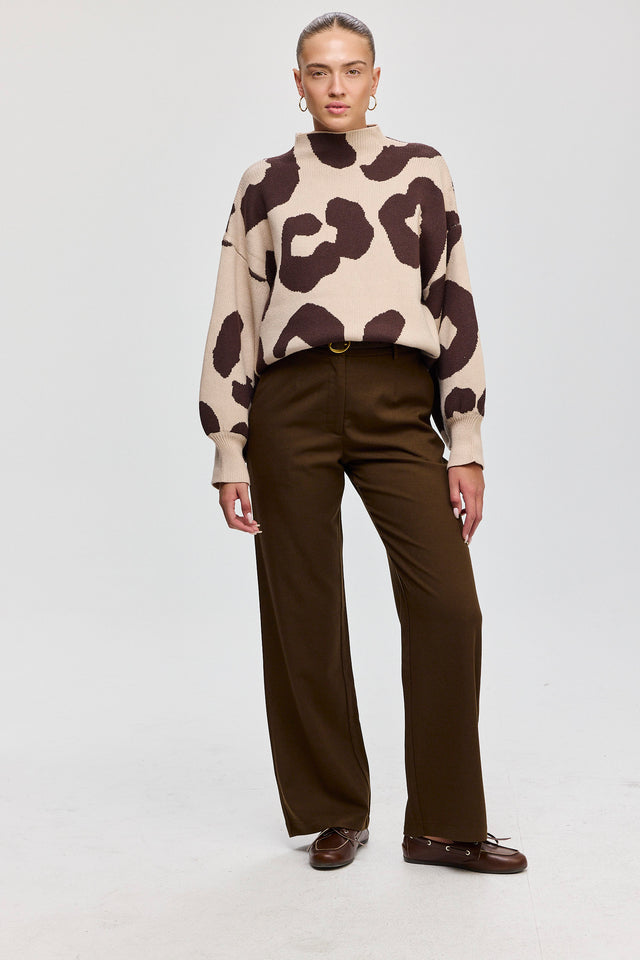 סוודר פרזנט מנומר