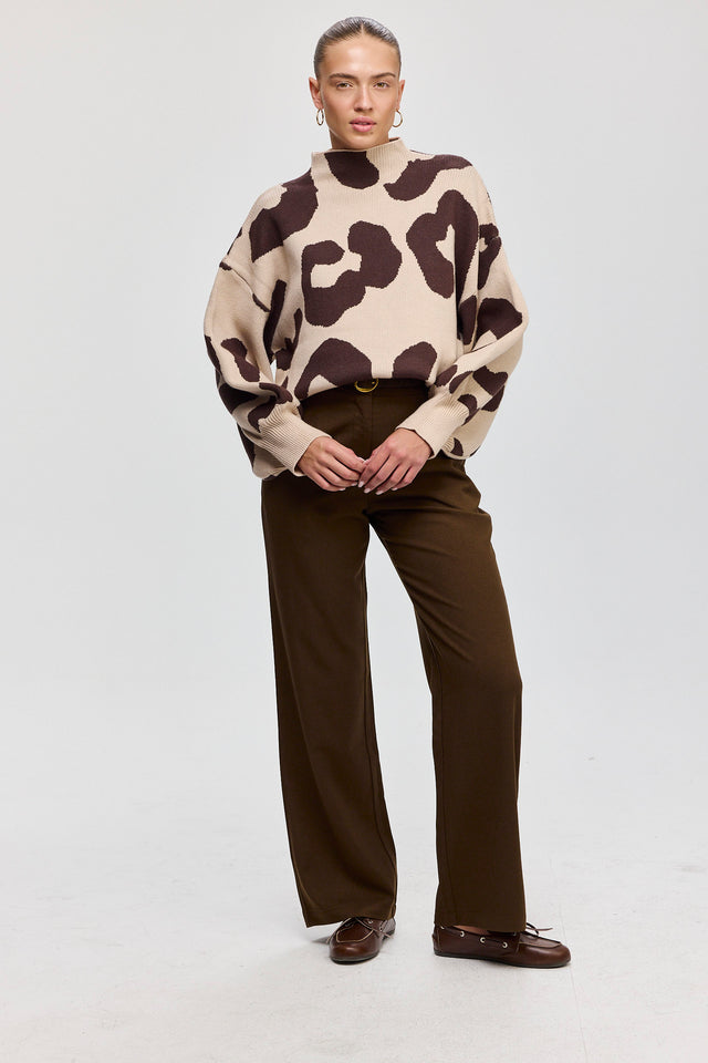 סוודר פרזנט מנומר