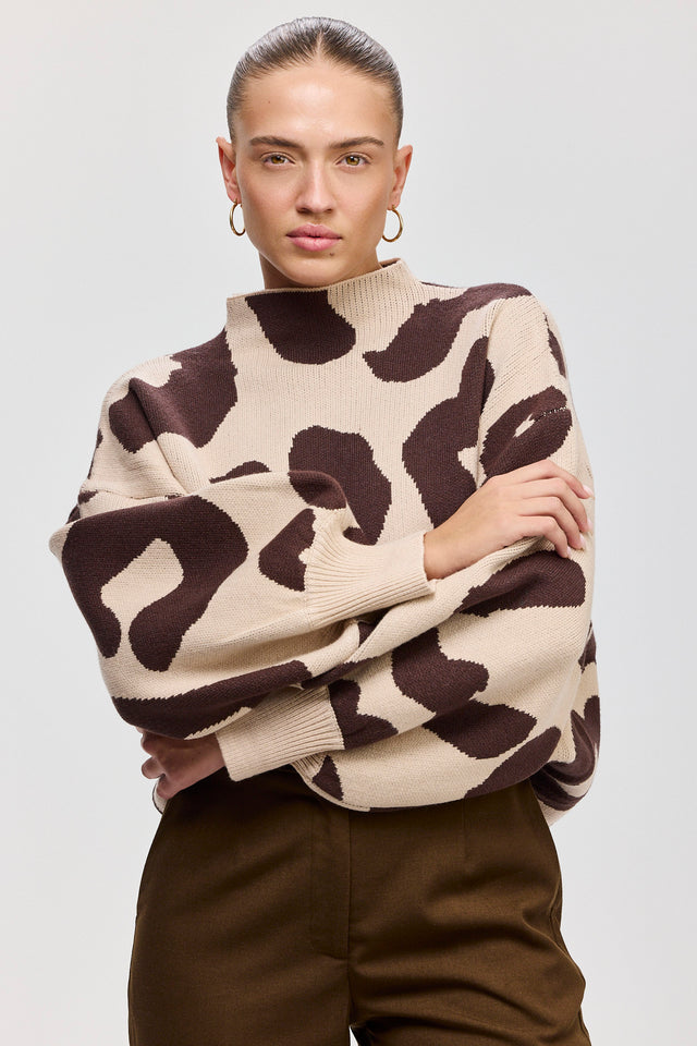 סוודר פרזנט מנומר