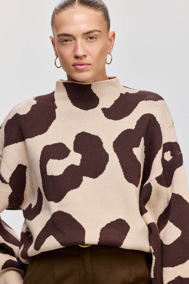 סוודר פרזנט מנומר