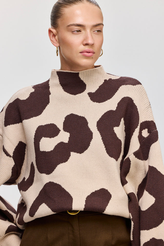 סוודר פרזנט מנומר