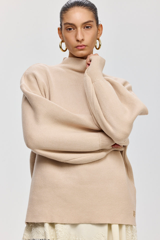 סוודר פרזנט לאטה בז'