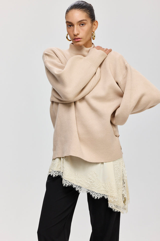 סוודר פרזנט לאטה בז'