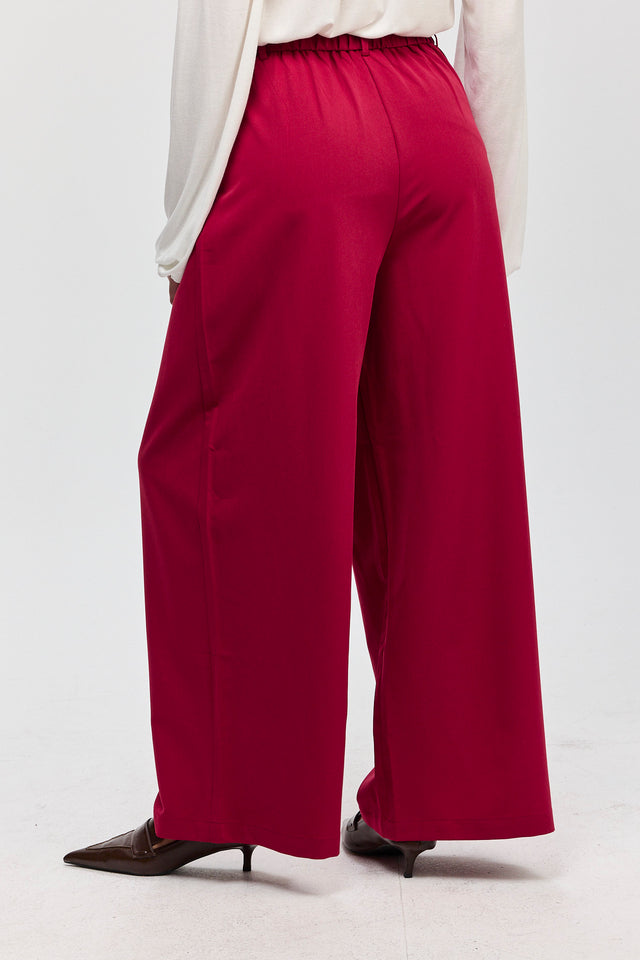 מכנסיים מחוייטים קשיו בורגנדי