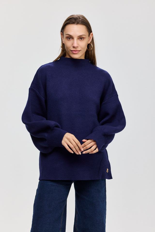 סוודר פרזנט נייבי