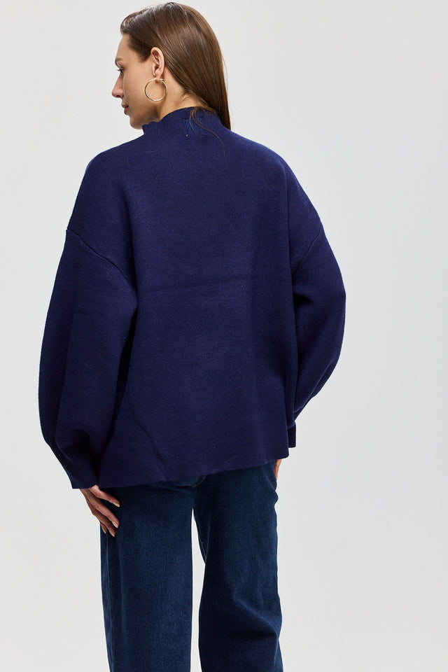 סוודר פרזנט נייבי