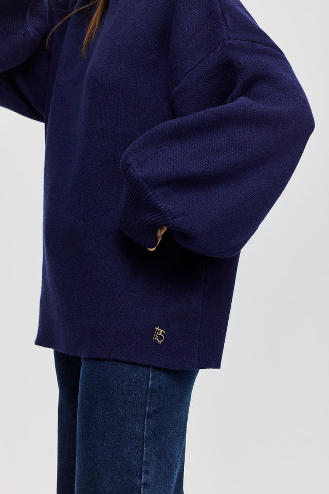 סוודר פרזנט נייבי