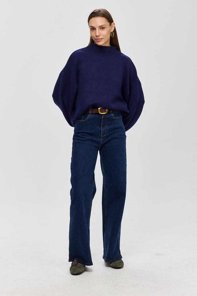 סוודר פרזנט נייבי