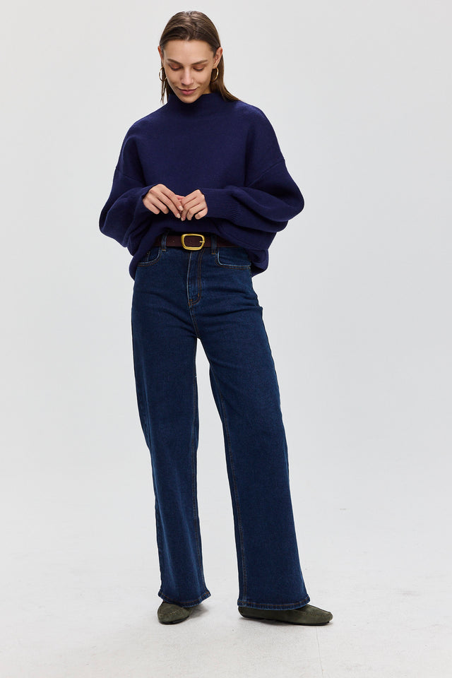 סוודר פרזנט נייבי