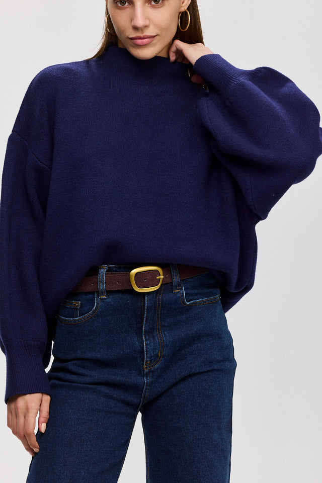 סוודר פרזנט נייבי