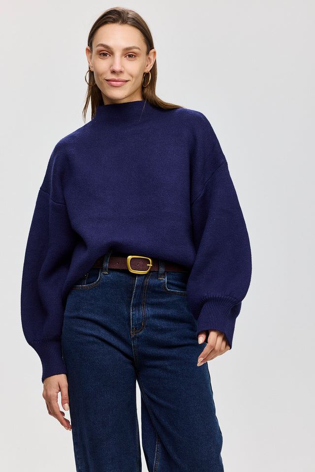 סוודר פרזנט נייבי