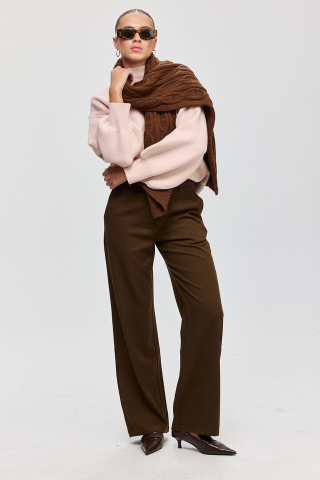 סוודר פרזנט ורוד פודרה